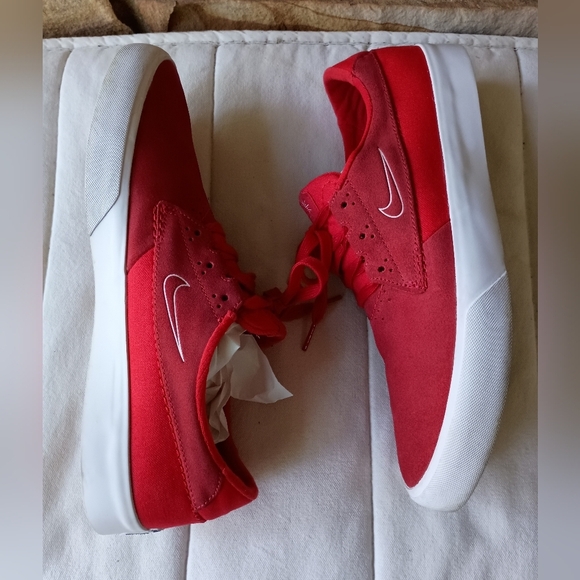 Nike Men's Red Skate Sneakers with White Soles Sb Shane O’Neill_ 11.5 - Picture 6 of 9